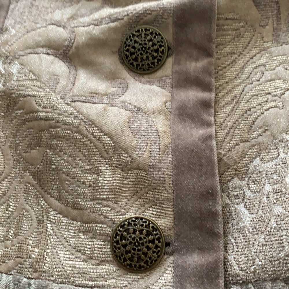 Chico’s Duster Jacket. Beautiful Lining - image 5